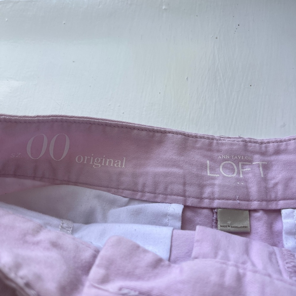 Light Pink Loft Shorts - Picture 3 of 3